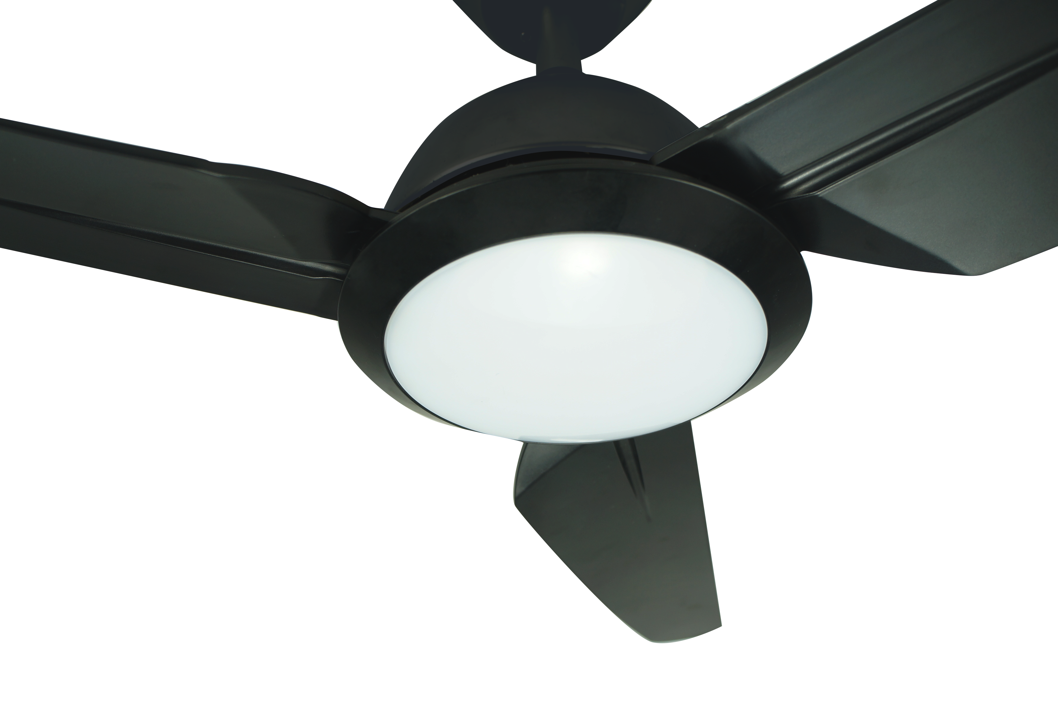 Airbena Ventilador eléctrico AC Abs Blades False Smart Control remoto Ventilador de techo Iluminación LED