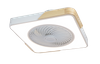 Ventilador de techo de montaje de lavado LED Airbena de 3 cuchillas con control remoto y kit de luz incluido