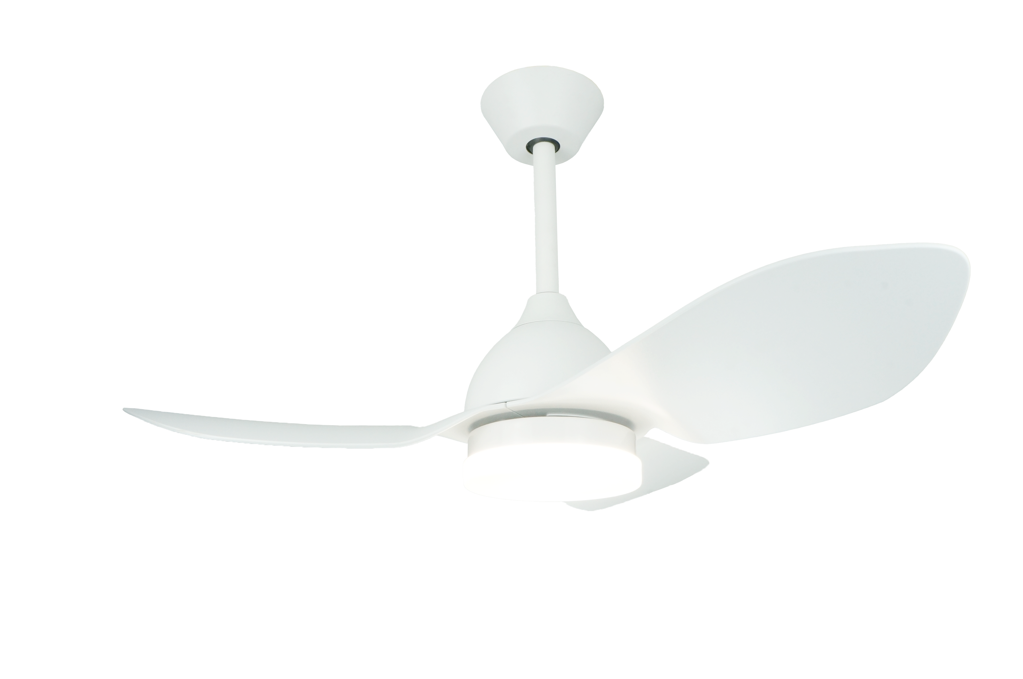 Ventilador de techo de control remoto decorativo de alta calidad con luz LED