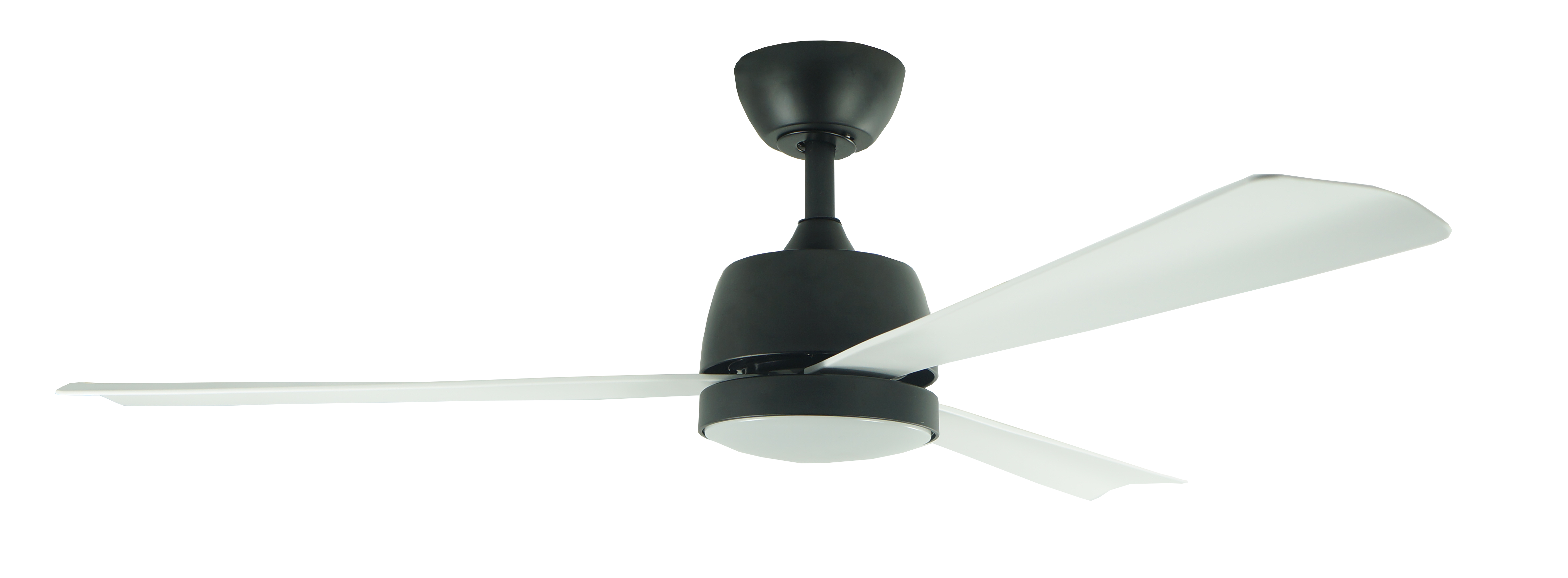 Airbena Ventilador de techo de techo 52 "Aspa de ventilador ABS para ventiladores de techo domésticos Flujo de aire natural Lámpara LED suave y cálida