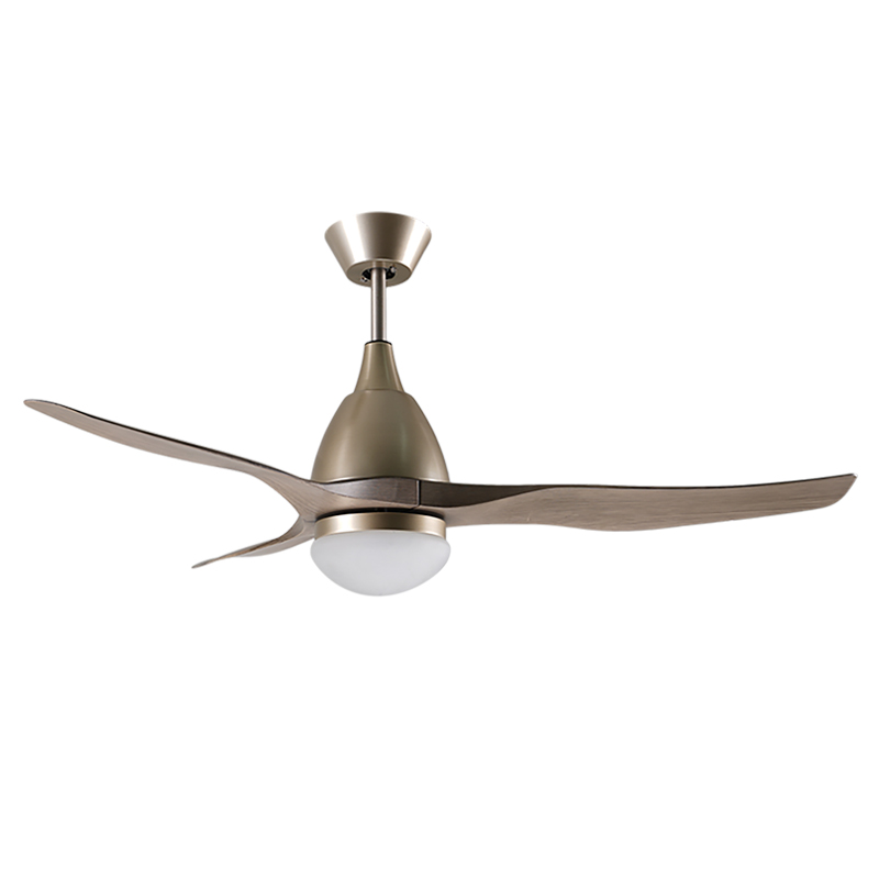 Ventilador de techo de aire fresco decorativo silencioso de color dorado de Airbena