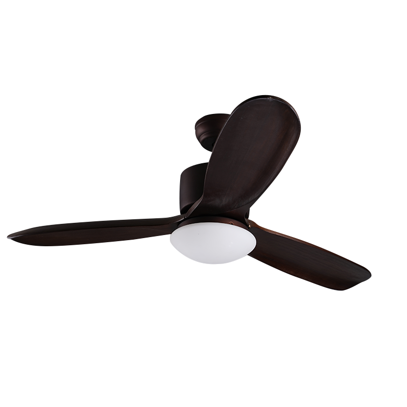 Airbena Ventilador de techo interior decorado en color cereza de madera maciza