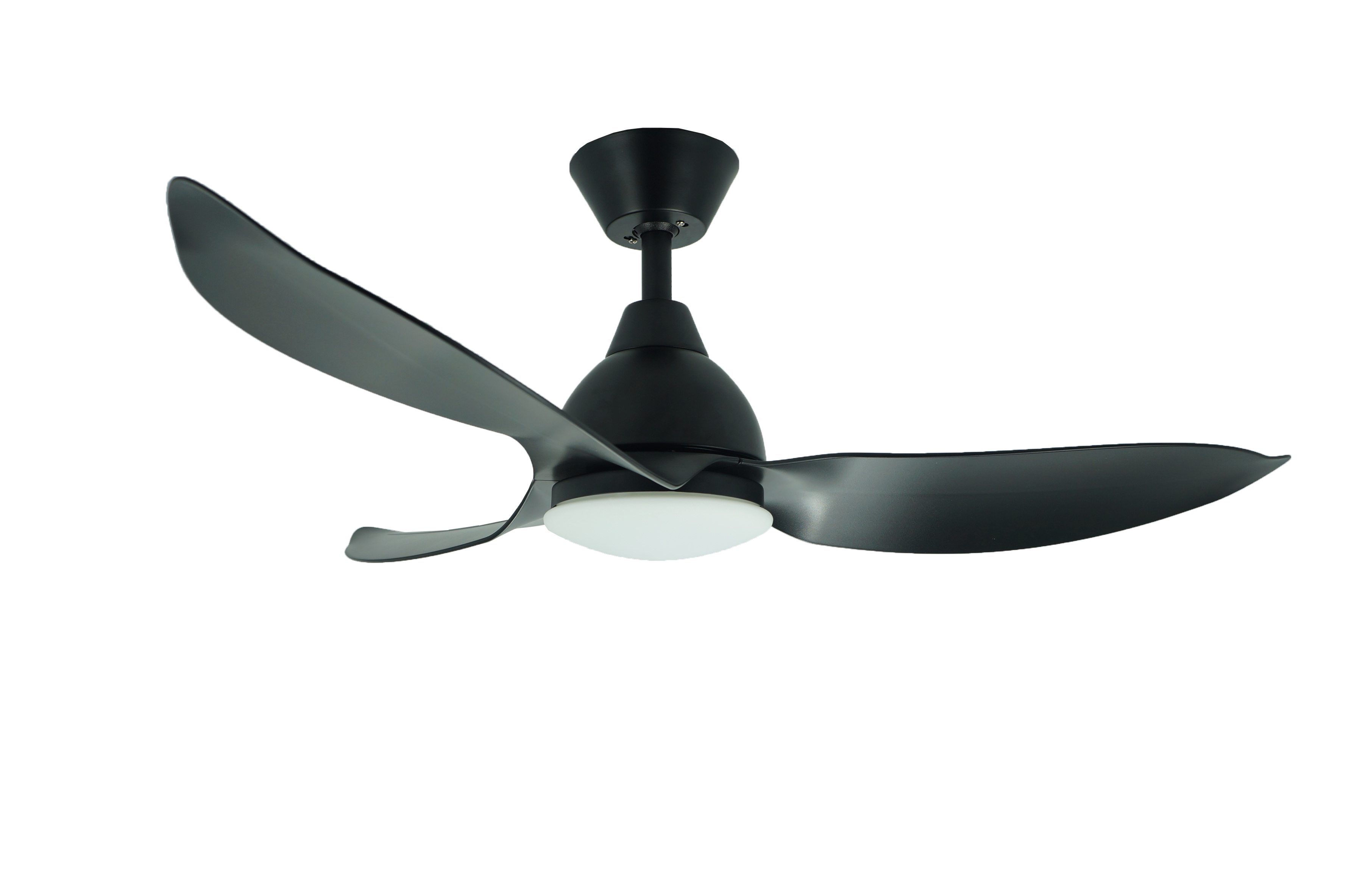 Ventiladores de techo de madera maciza con motor DC de diseño de modelo nuevo de lujo